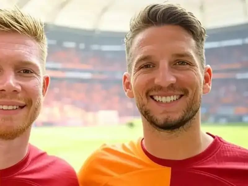 Galatasaray, Kevin de Bruyne İçin Dries Mertens’i İkna Etmeye Hazırlanıyor