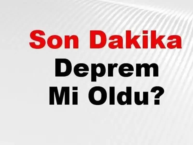 Kars'ta Deprem Mı Oldu? Son Gelişmeler ve Ayrıntılar Burada