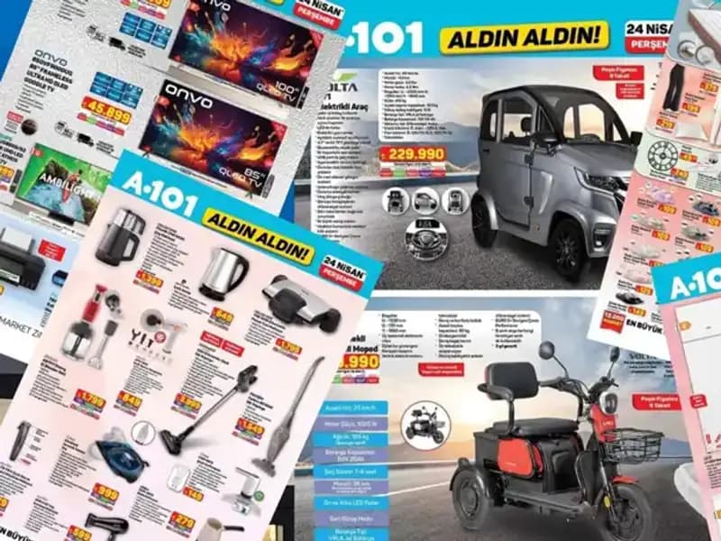 A101'de Şaşırtan Fırsatlar: Perde, Halı, Yatak ve Elektronik Mutfak Ürünleriyle Dolu Yeni Katalog!