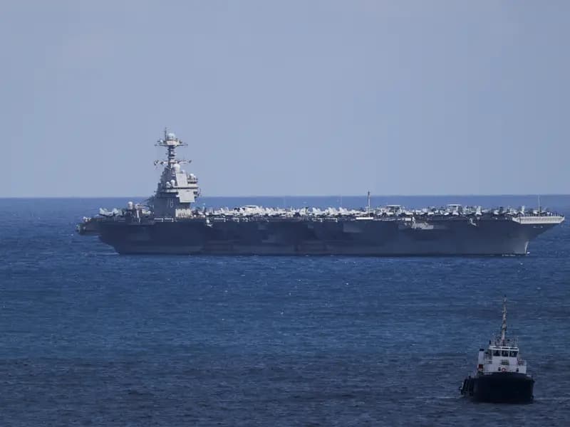 USS Gerald R. Ford Uçak Gemisinde 30 Saat Süren Yangın