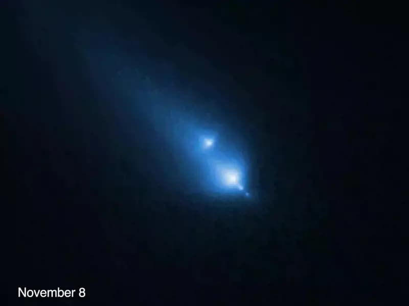 Hubble Teleskobu, Kuyruklu Yıldız K1'in Parçalanmasını Gözlemledi