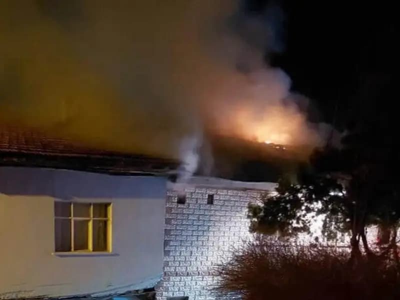 Çankırı'da İki Katlı Evde Çıkan Yangında İki Kişi Hayatını Kaybetti