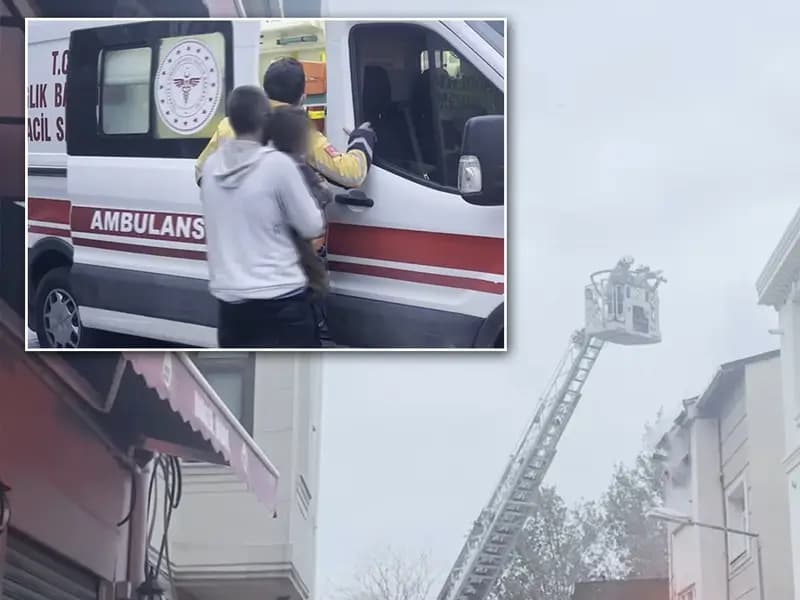 Fatih'te Yangın: Mahsur Kalanlar İtfaiye Ekipleriyle Kurtarıldı