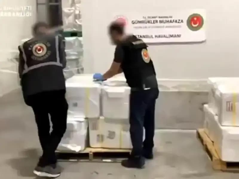 İstanbul Havalimanı’nda Şok! 455 Kilo Kokain Ele Geçirildi