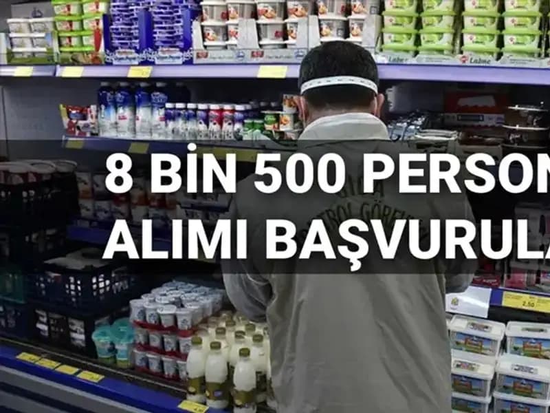 Tarım ve Orman Bakanlığı 8.500 Personel Alımına Dair Tüm Bilgiler Burada!