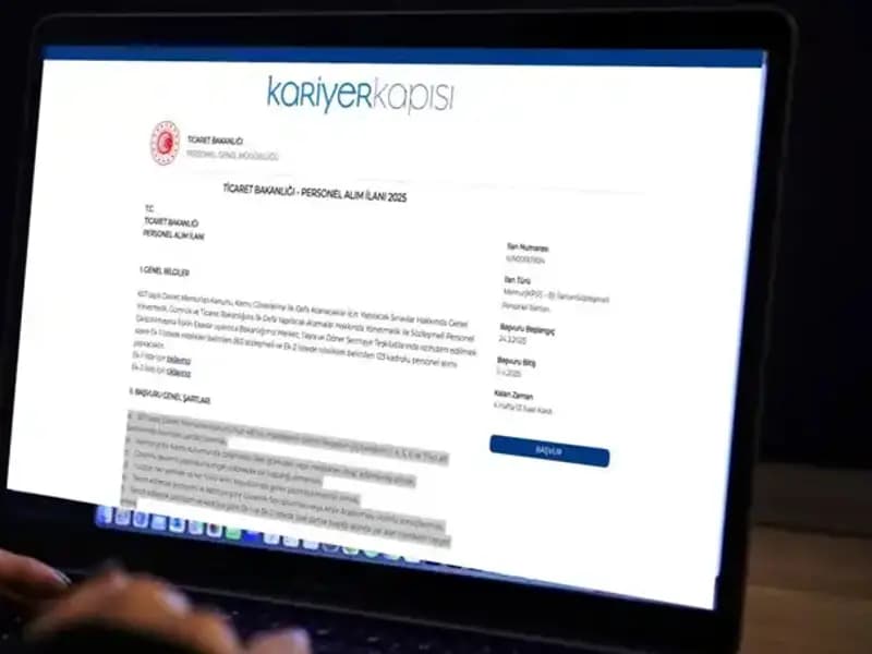 Ticaret Bakanlığı 2025 Personel Alımı Başvuruları Ne Zaman Başlayacak?