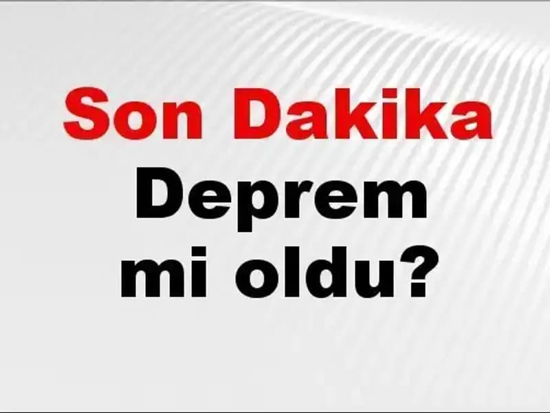 Kars’tan Son Dakika: Deprem Alarmları Çaldı! Detaylar İşte Burada