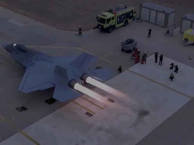 TUSAŞ, KAAN İHA'sını Paylaştı