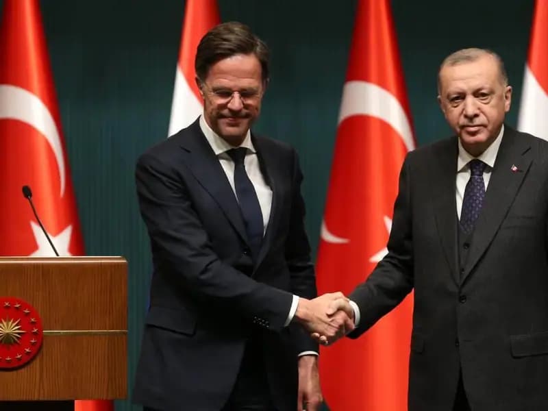Cumhurbaşkanı Erdoğan NATO Genel Sekreteri Rutte ile Görüştü
