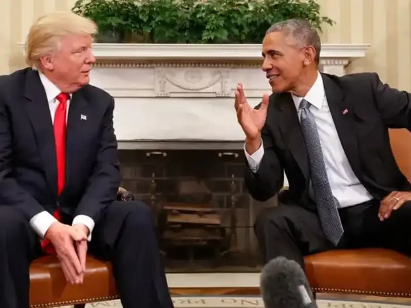 Trump, Birsonraki Seçim için Obama ile Mücadeleye Hazır