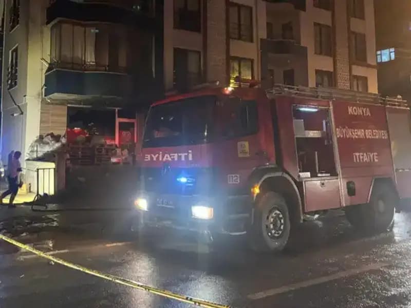 Marketteki Yangında Şok: Bir Kişi Hayatını Kaybetti!