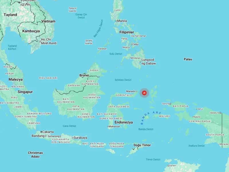 Endonezya'da Şiddetli Deprem: Tsunami Tehlikesi Söz Konusu