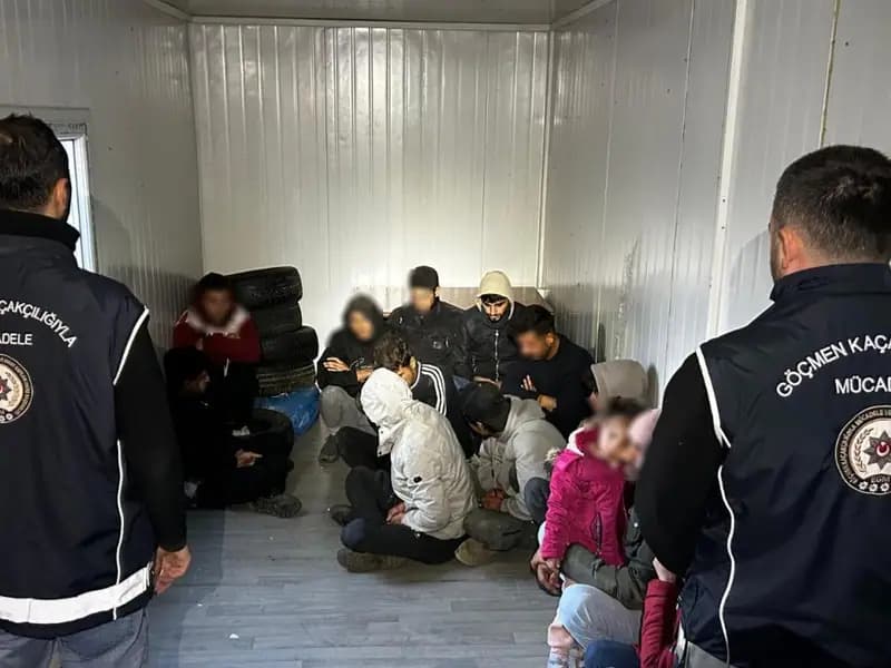 Düzensiz Göçle Mücadele: 1626 Göçmen Yakalandı