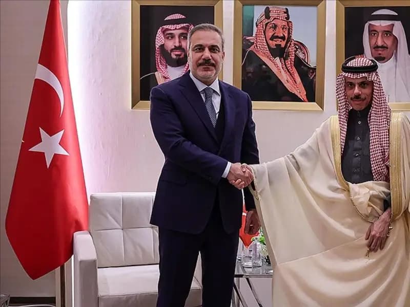Dışişleri Bakanı Fidan, Suudi Mevkidaşıyla Görüştü