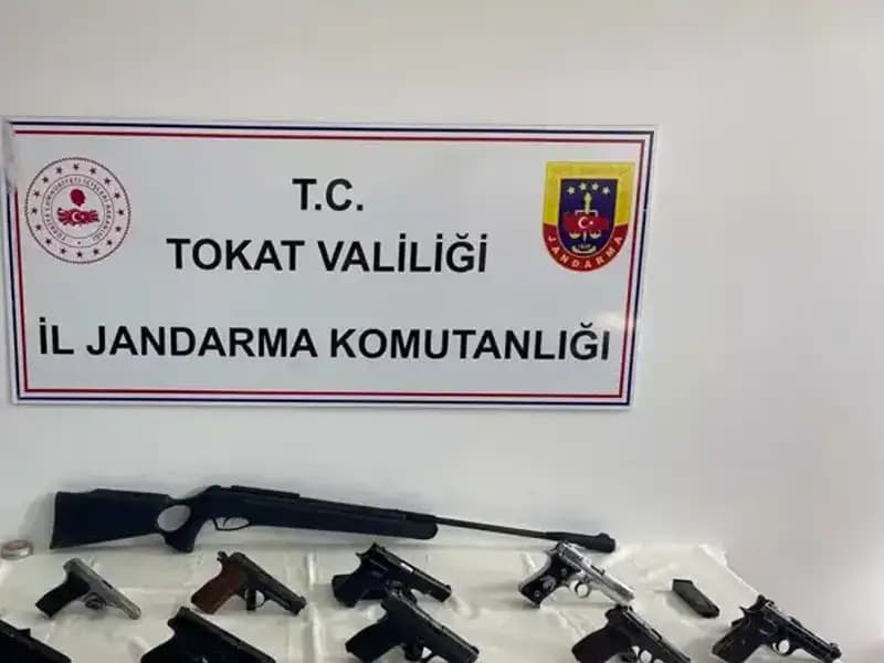 Tokat'ta Kaçak Silah Operasyonu: İki Şahsın Yakalandığı Gelişme
