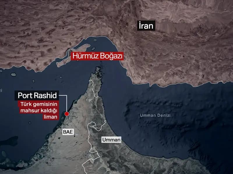 Hürmüz Boğazı'nda Mahsur Kalan Geminin Kaptanı Açıklamalarda Bulundu