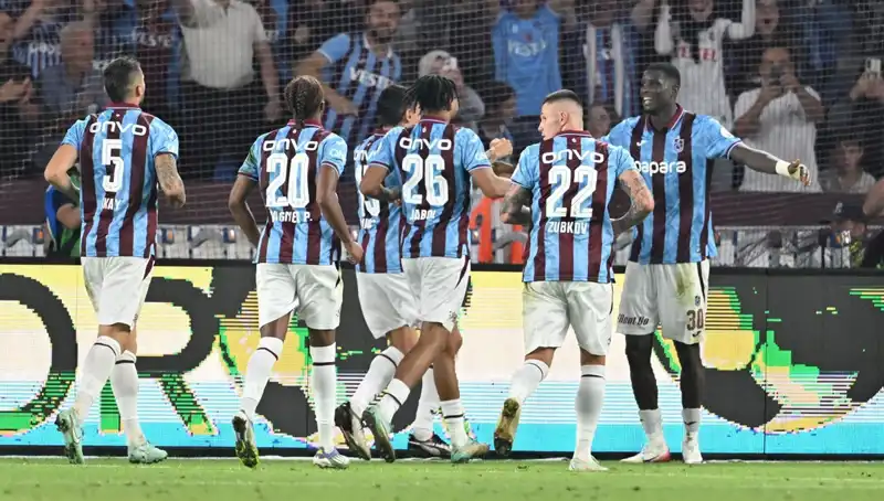Trabzonspor - Kocaelispor Maçında Heyecan Dolu Anlar Yaşandı