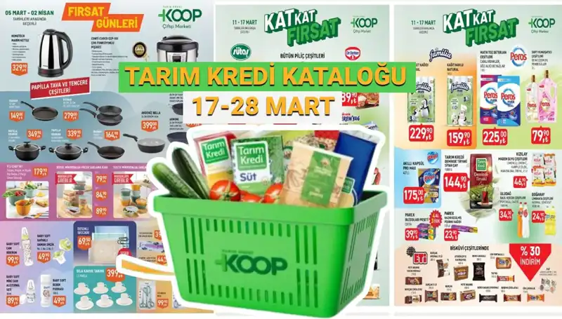 Tarım Kredi Kooperatif Marketleri'nde Mart İndirimleriyle Göz Dolduruyor!